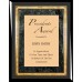 Plaques - #Ebony Florentine Series